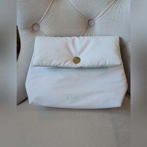 Dior puffer makeup/perfume bag